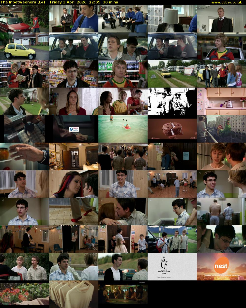 The Inbetweeners (E4) Friday 3 April 2026 22:05 - 22:35