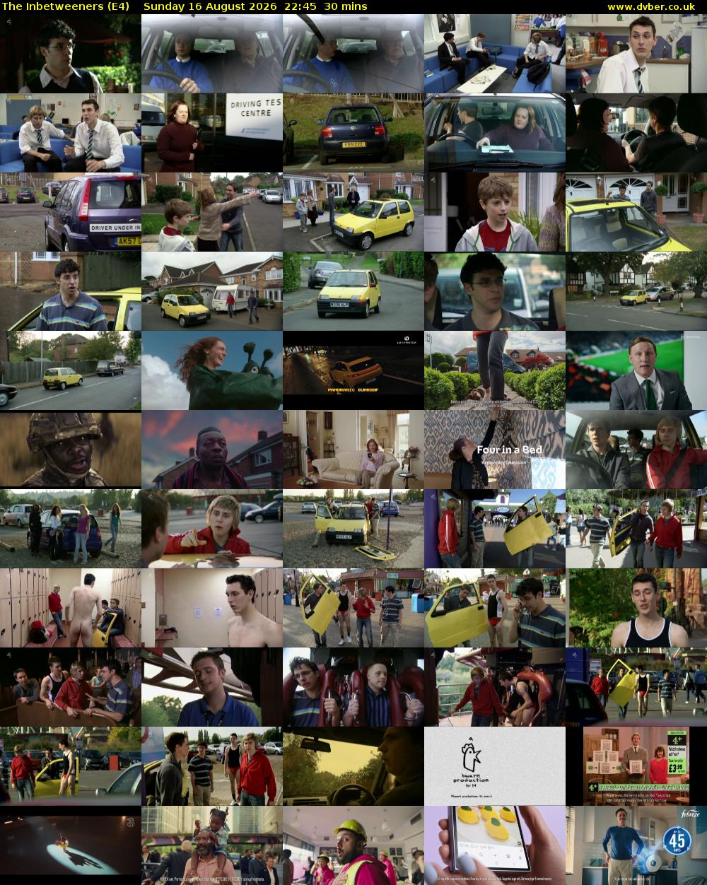 The Inbetweeners (E4) Sunday 16 August 2026 22:45 - 23:15