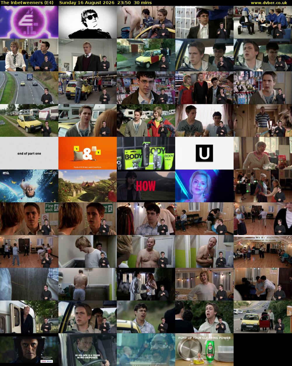 The Inbetweeners (E4) Sunday 16 August 2026 23:50 - 00:20