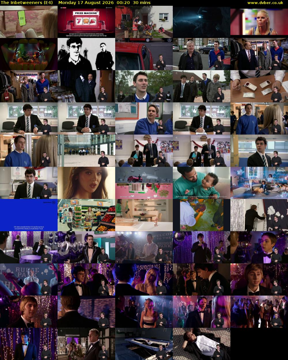 The Inbetweeners (E4) Monday 17 August 2026 00:20 - 00:50