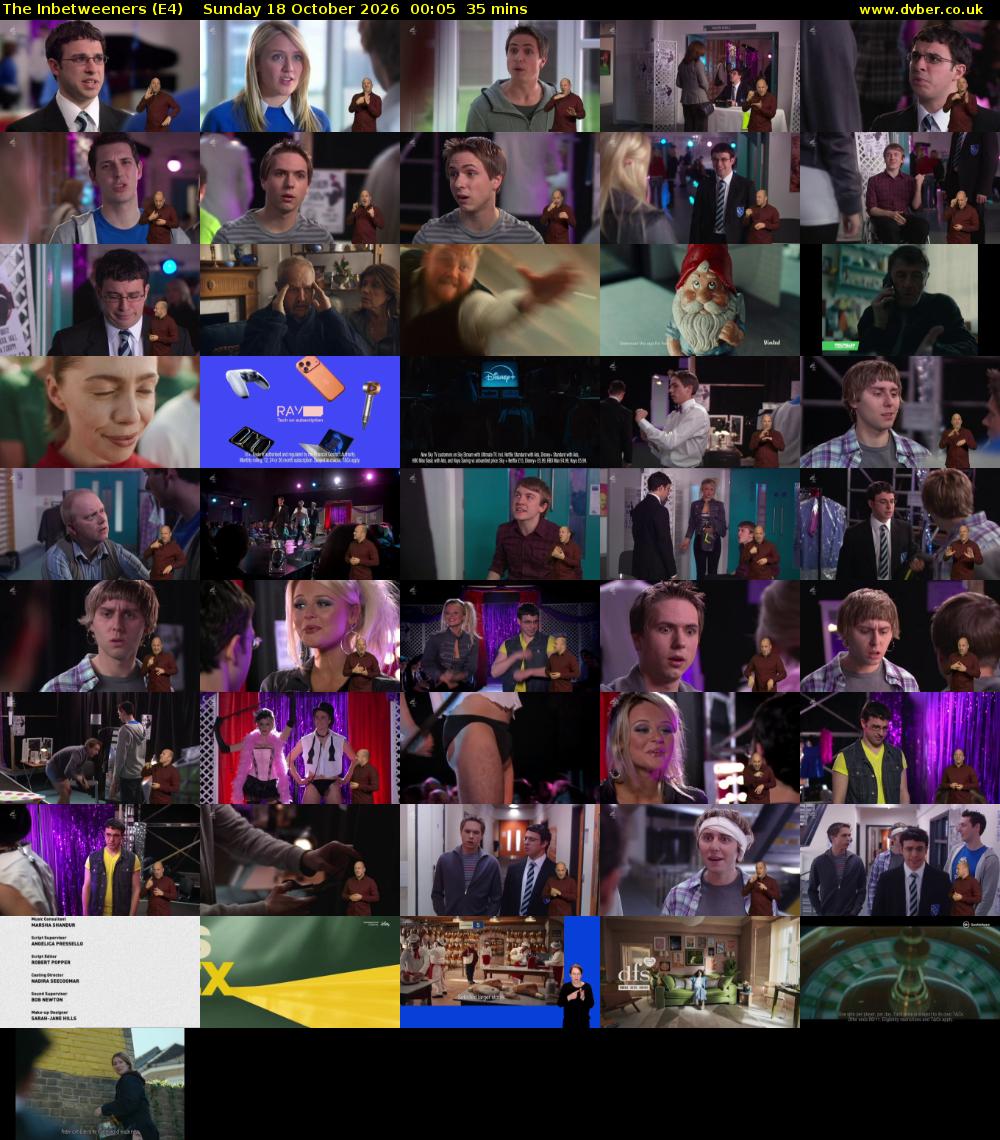 The Inbetweeners (E4) Sunday 18 October 2026 00:05 - 00:40