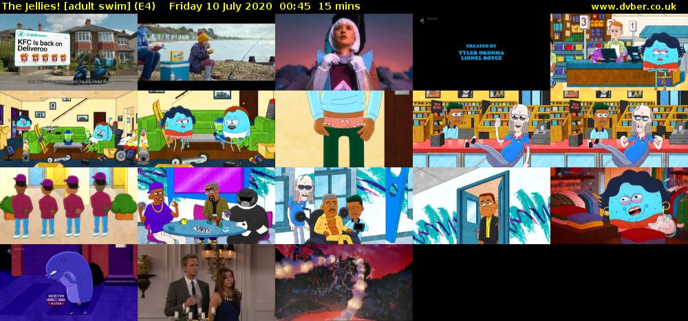 The Jellies! [adult swim] (E4) Friday 10 July 2020 00:45 - 01:00