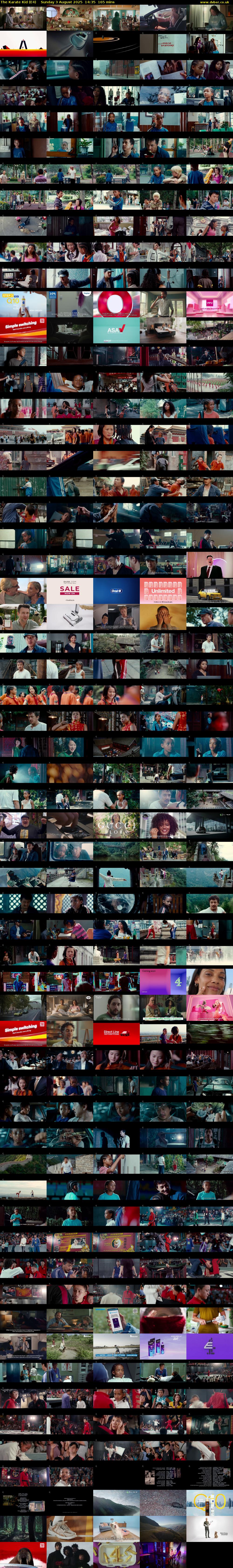 The Karate Kid (E4) Sunday 3 August 2025 14:35 - 17:20