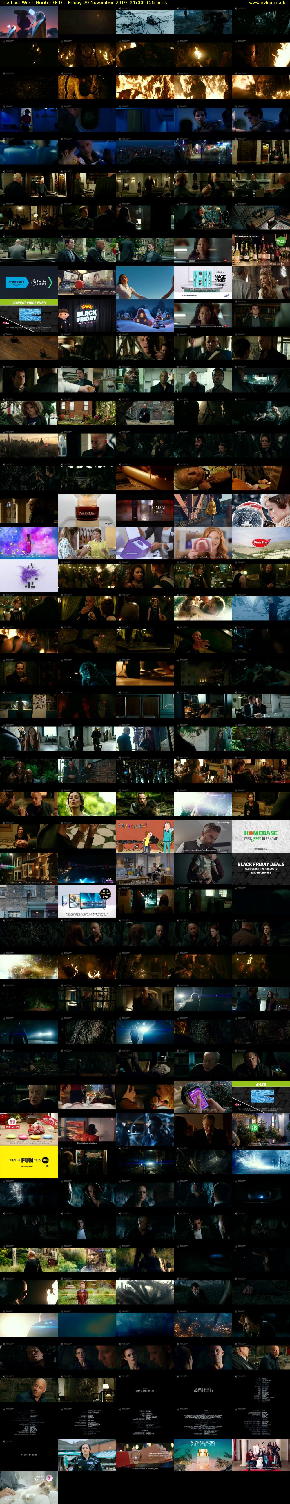 The Last Witch Hunter (E4) Friday 29 November 2019 21:00 - 23:05