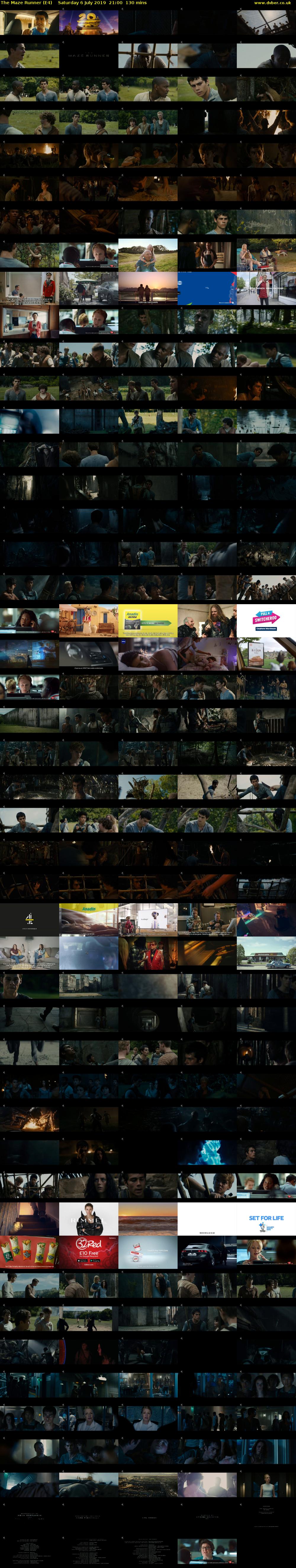 The Maze Runner (E4) Saturday 6 July 2019 21:00 - 23:10