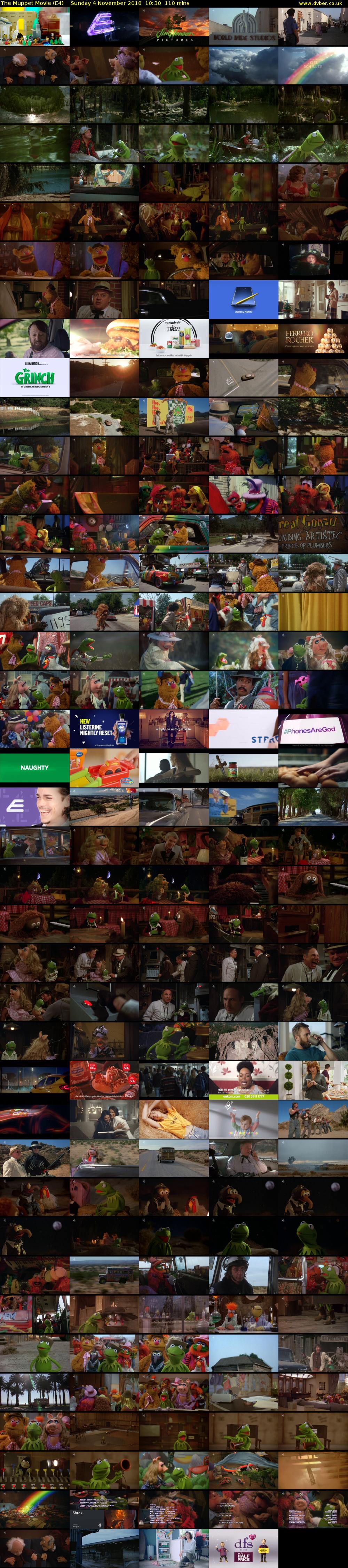 The Muppet Movie (E4) Sunday 4 November 2018 10:30 - 12:20