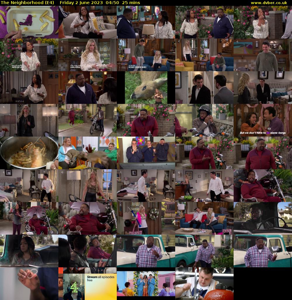 The Neighborhood (E4) Friday 2 June 2023 04:50 - 05:15