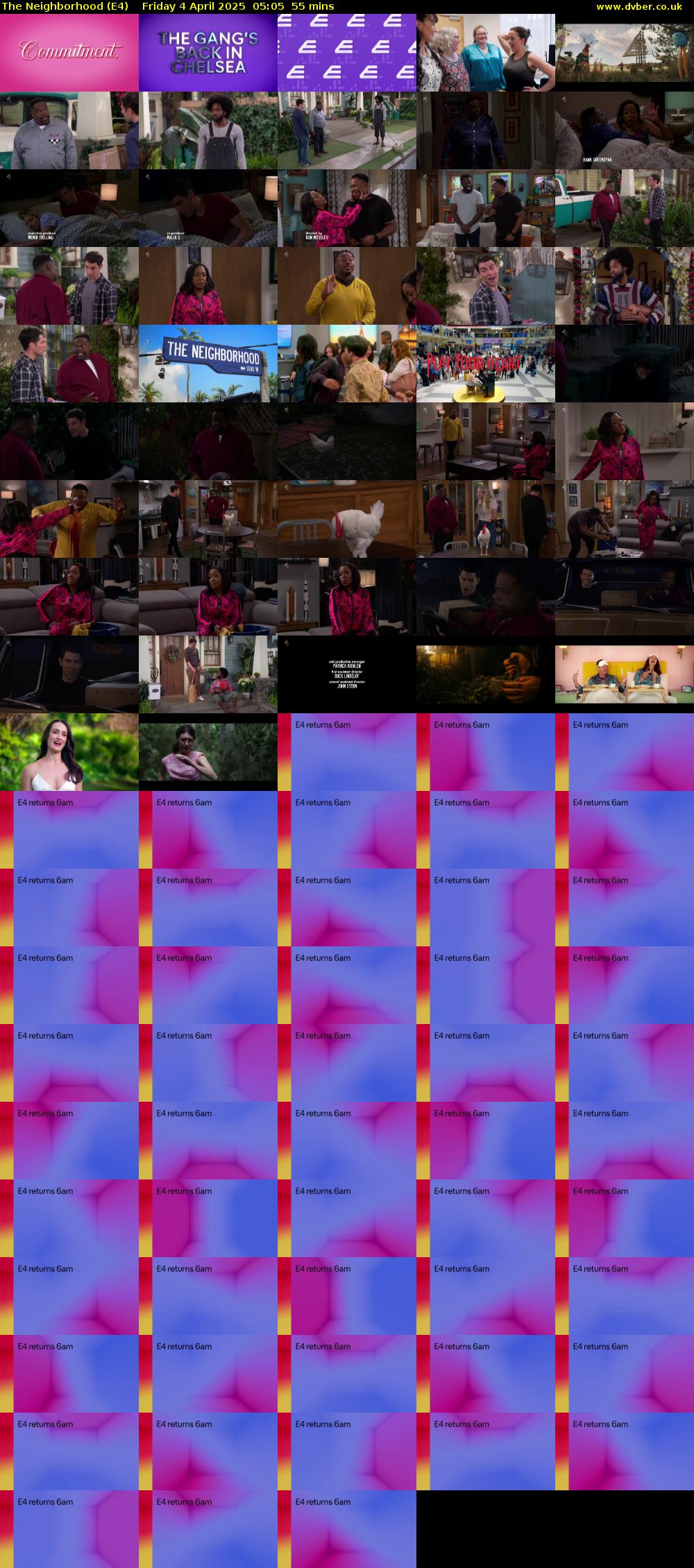 The Neighborhood (E4) Friday 4 April 2025 05:05 - 06:00