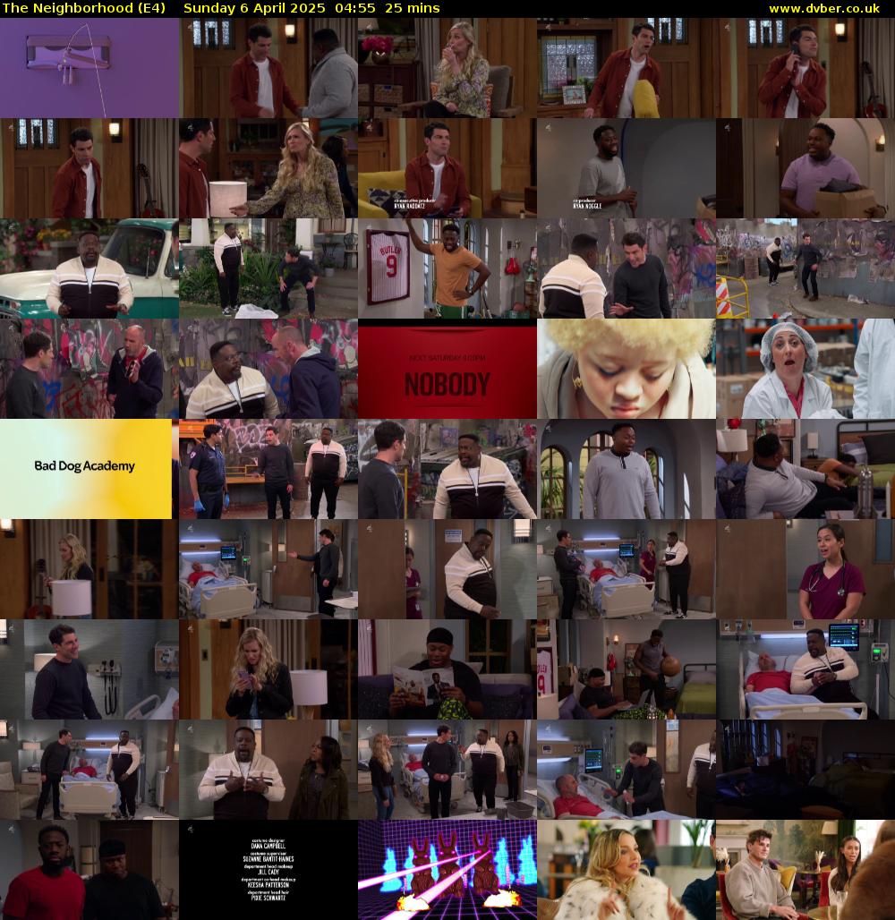 The Neighborhood (E4) Sunday 6 April 2025 04:55 - 05:20