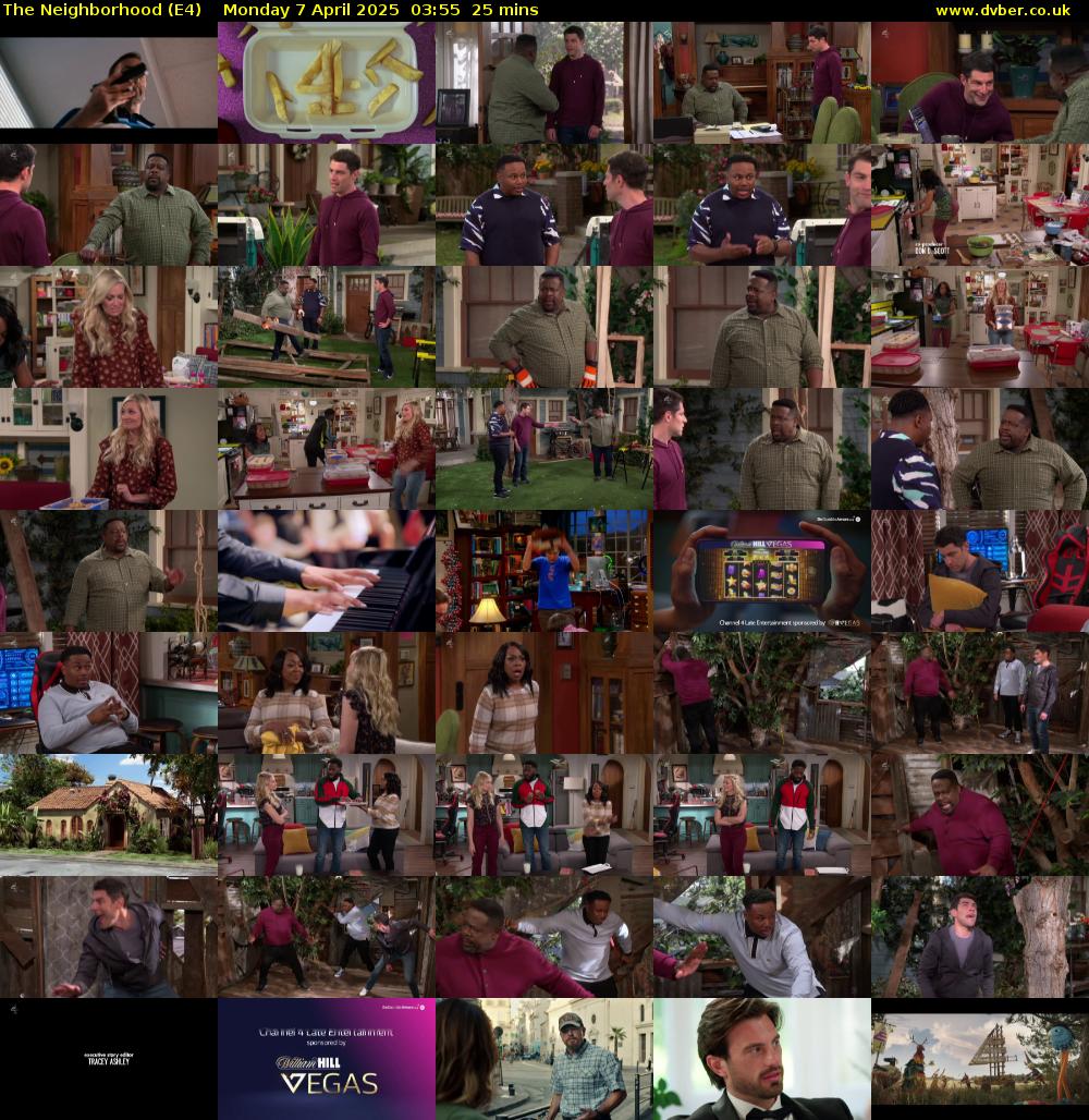 The Neighborhood (E4) Monday 7 April 2025 03:55 - 04:20