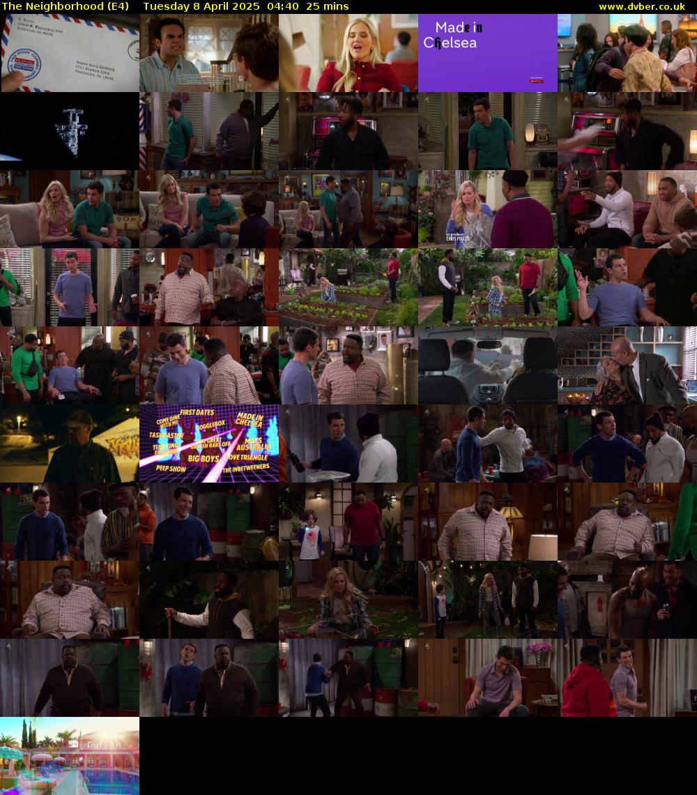 The Neighborhood (E4) Tuesday 8 April 2025 04:40 - 05:05