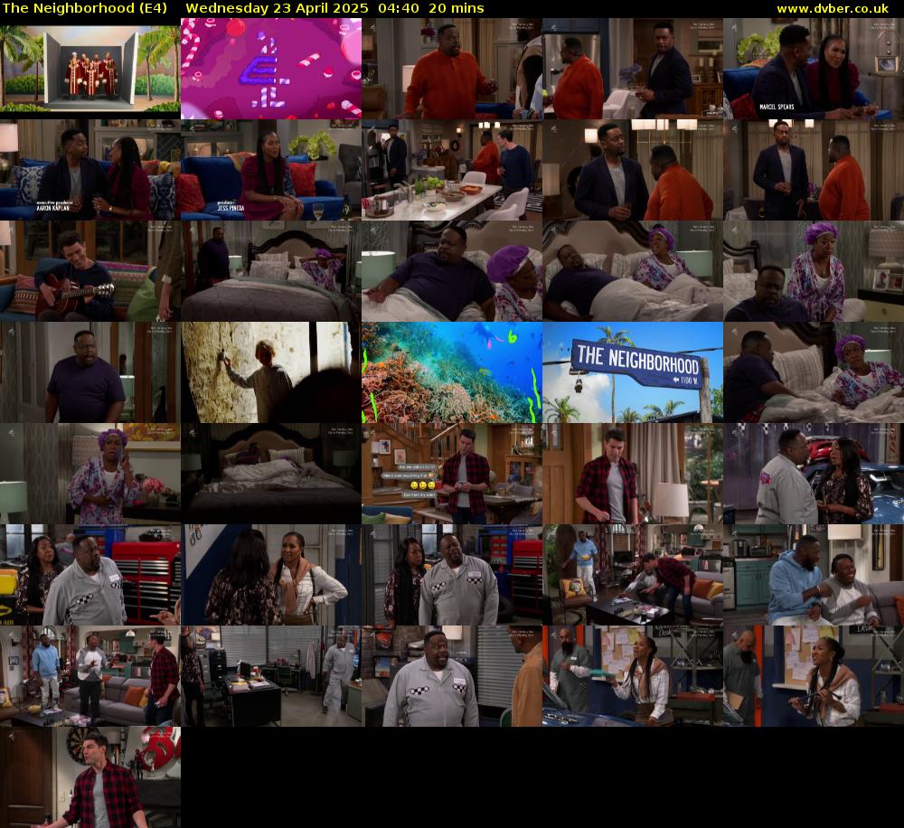 The Neighborhood (E4) Wednesday 23 April 2025 04:40 - 05:00