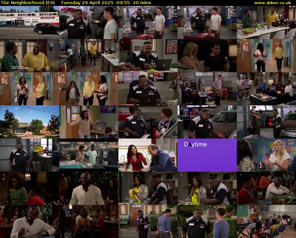 The Neighborhood (E4) Tuesday 29 April 2025 04:55 - 05:15