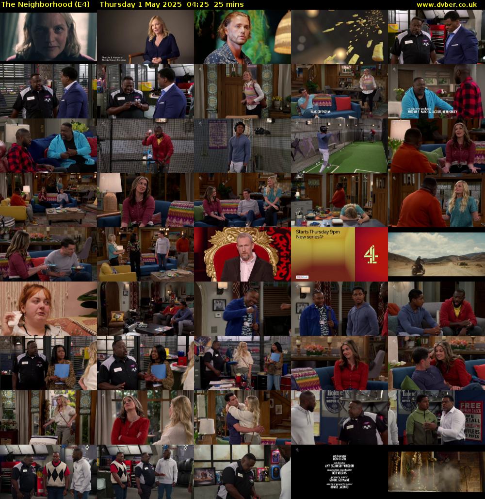 The Neighborhood (E4) Thursday 1 May 2025 04:25 - 04:50