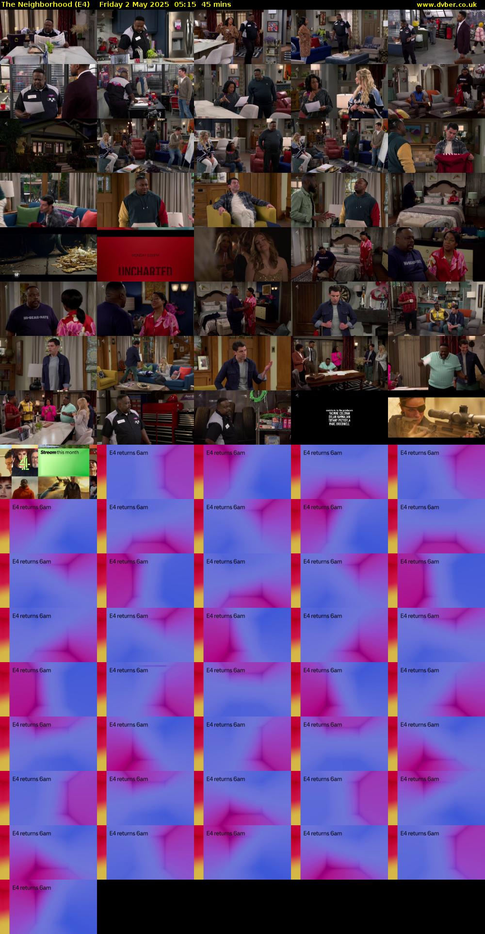The Neighborhood (E4) Friday 2 May 2025 05:15 - 06:00