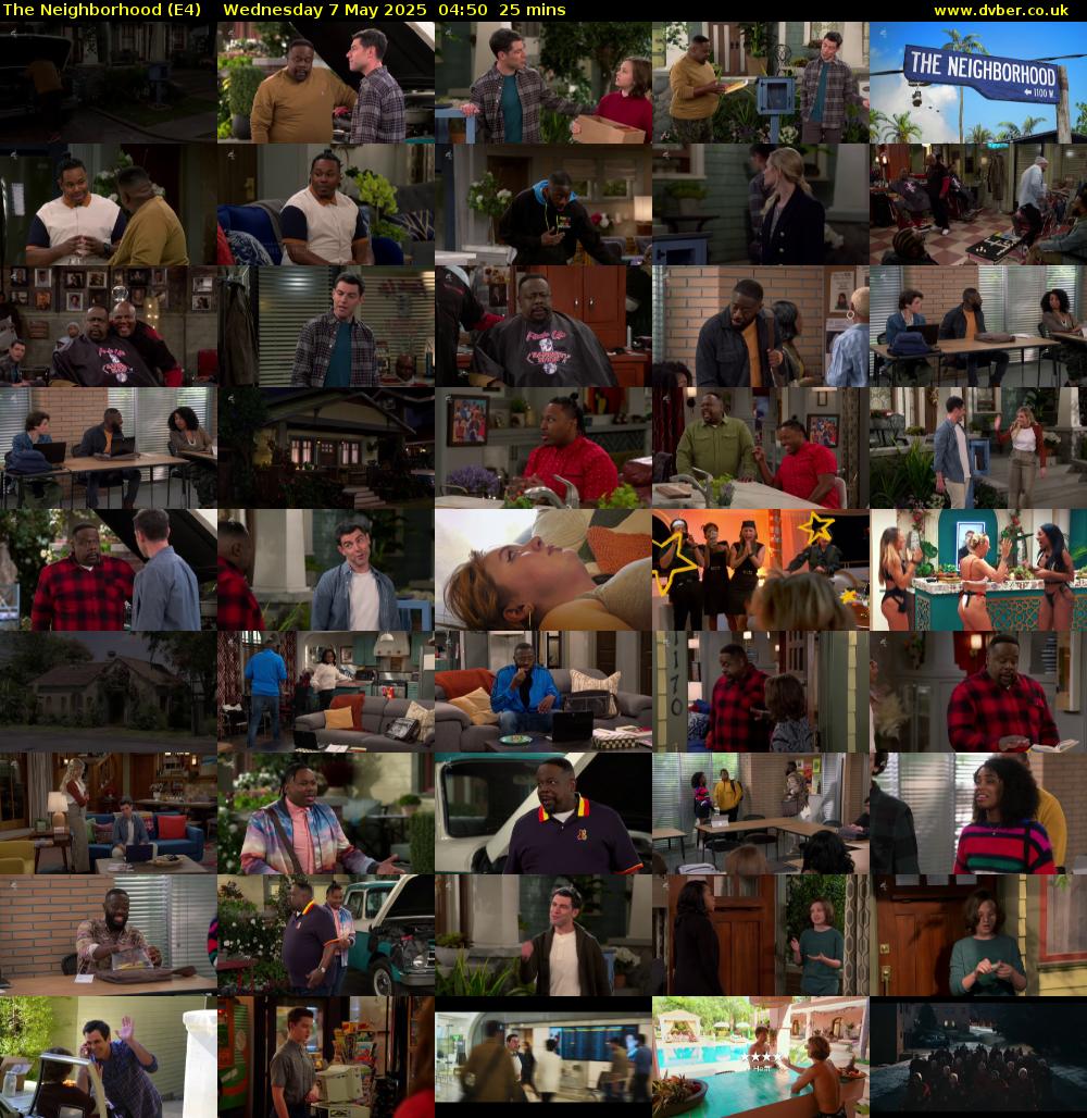 The Neighborhood (E4) Wednesday 7 May 2025 04:50 - 05:15