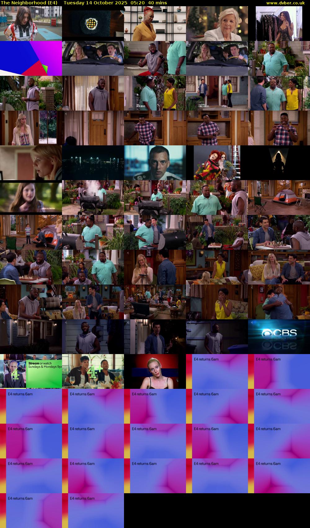 The Neighborhood (E4) Tuesday 14 October 2025 05:20 - 06:00