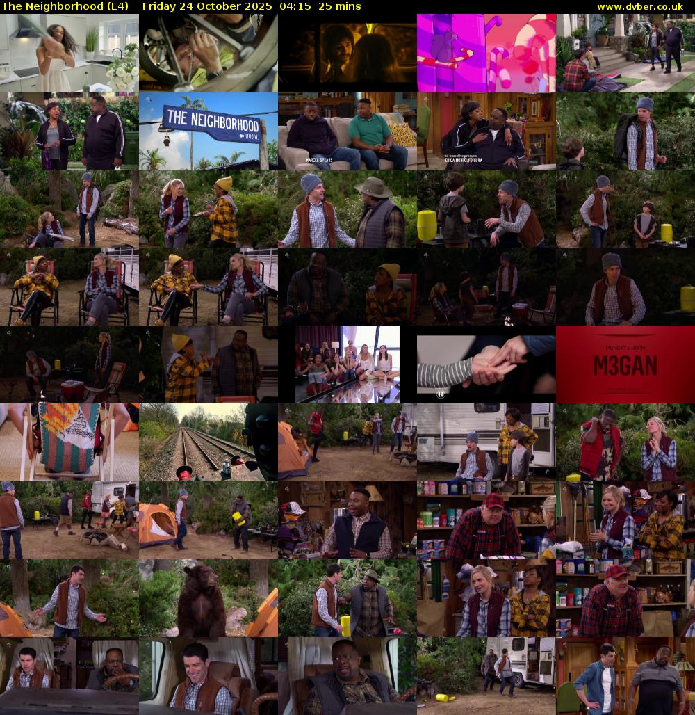 The Neighborhood (E4) Friday 24 October 2025 04:15 - 04:40