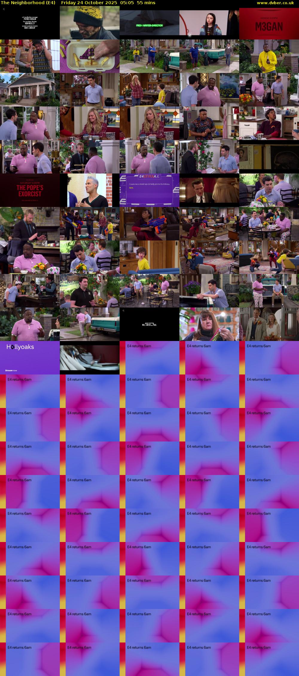 The Neighborhood (E4) Friday 24 October 2025 05:05 - 06:00