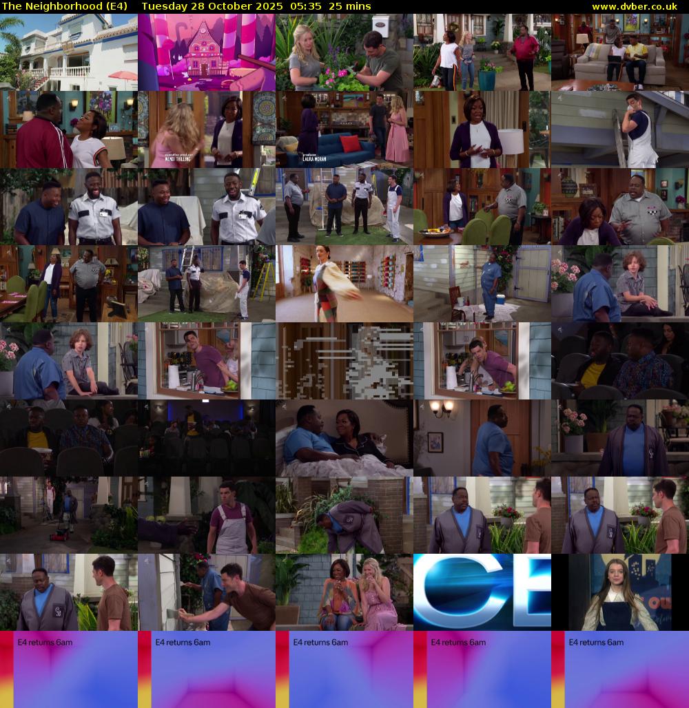 The Neighborhood (E4) Tuesday 28 October 2025 05:35 - 06:00