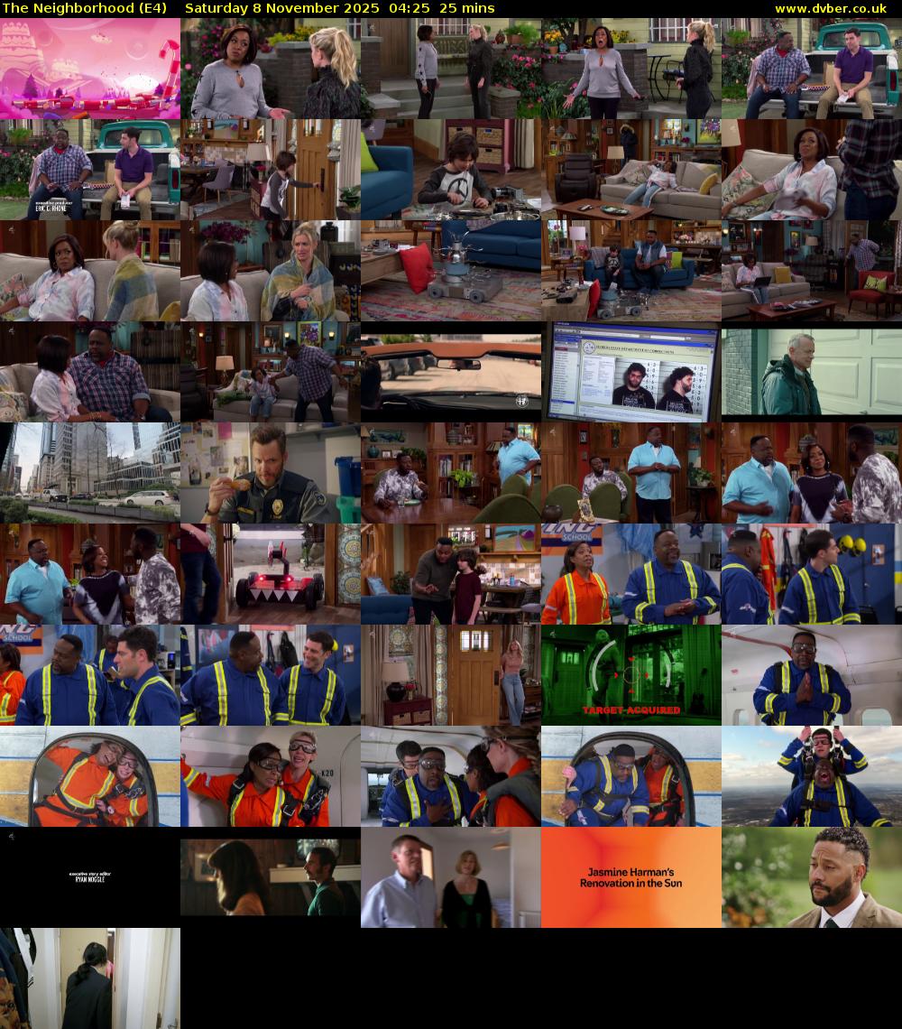 The Neighborhood (E4) Saturday 8 November 2025 04:25 - 04:50