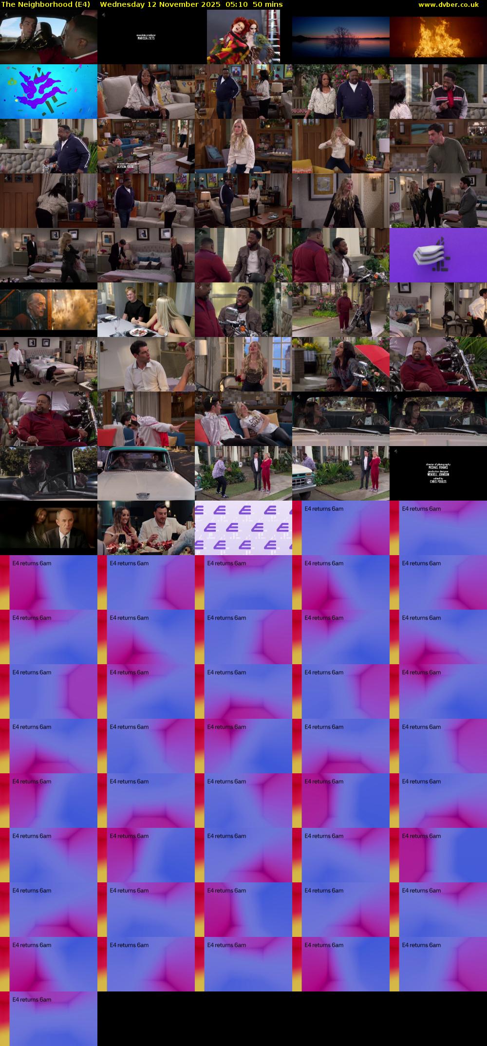 The Neighborhood (E4) Wednesday 12 November 2025 05:10 - 06:00