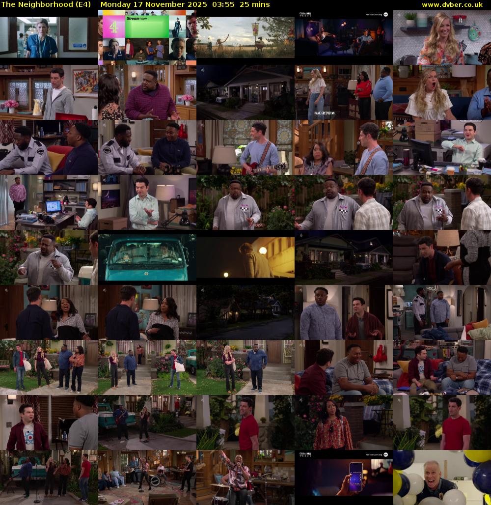 The Neighborhood (E4) Monday 17 November 2025 03:55 - 04:20