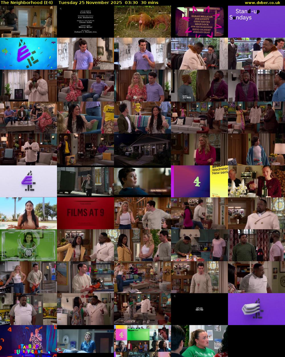 The Neighborhood (E4) Tuesday 25 November 2025 03:30 - 04:00