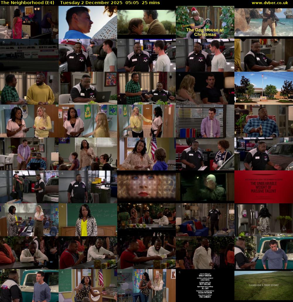 The Neighborhood (E4) Tuesday 2 December 2025 05:05 - 05:30