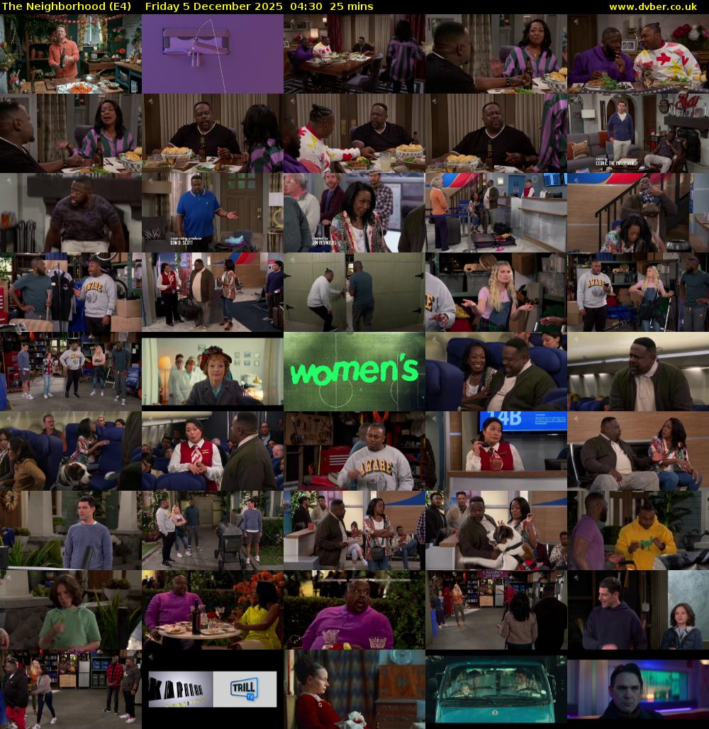 The Neighborhood (E4) Friday 5 December 2025 04:30 - 04:55