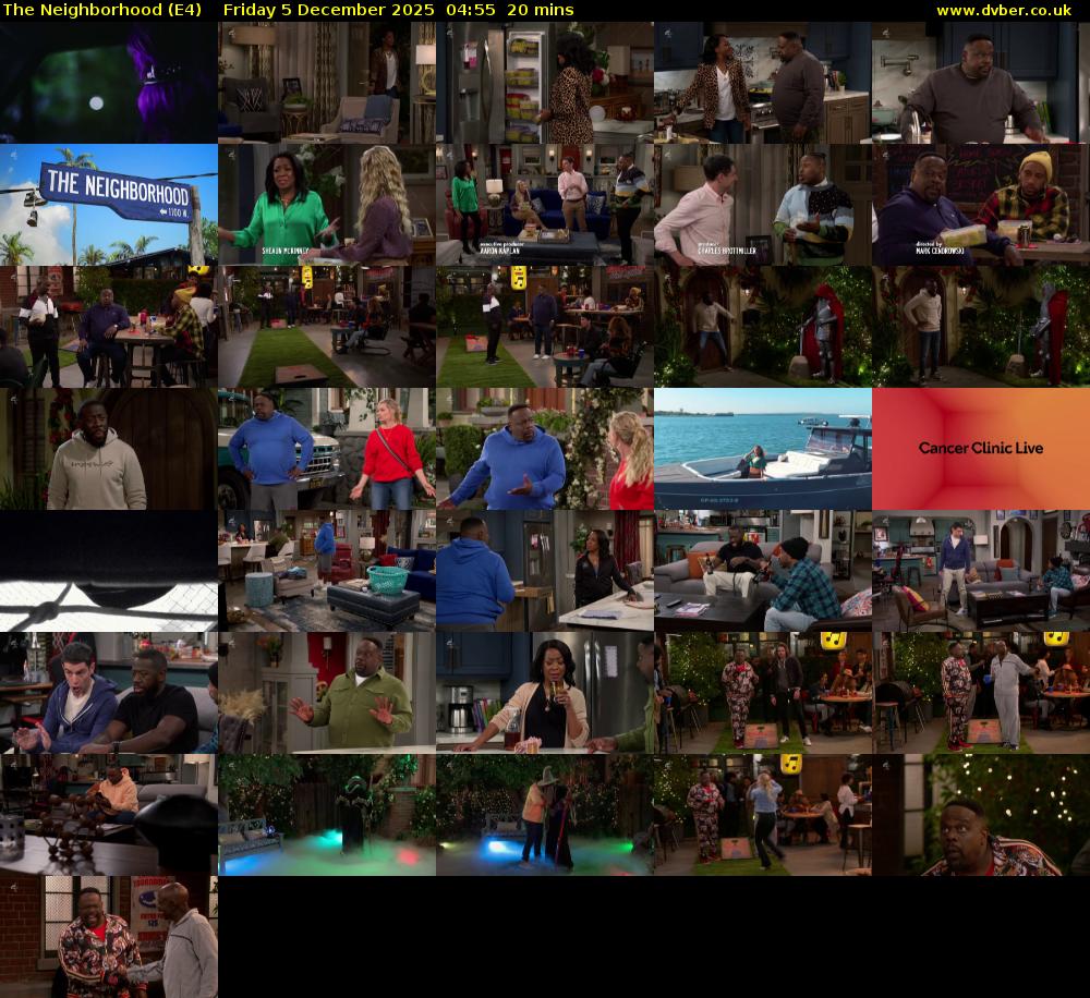 The Neighborhood (E4) Friday 5 December 2025 04:55 - 05:15