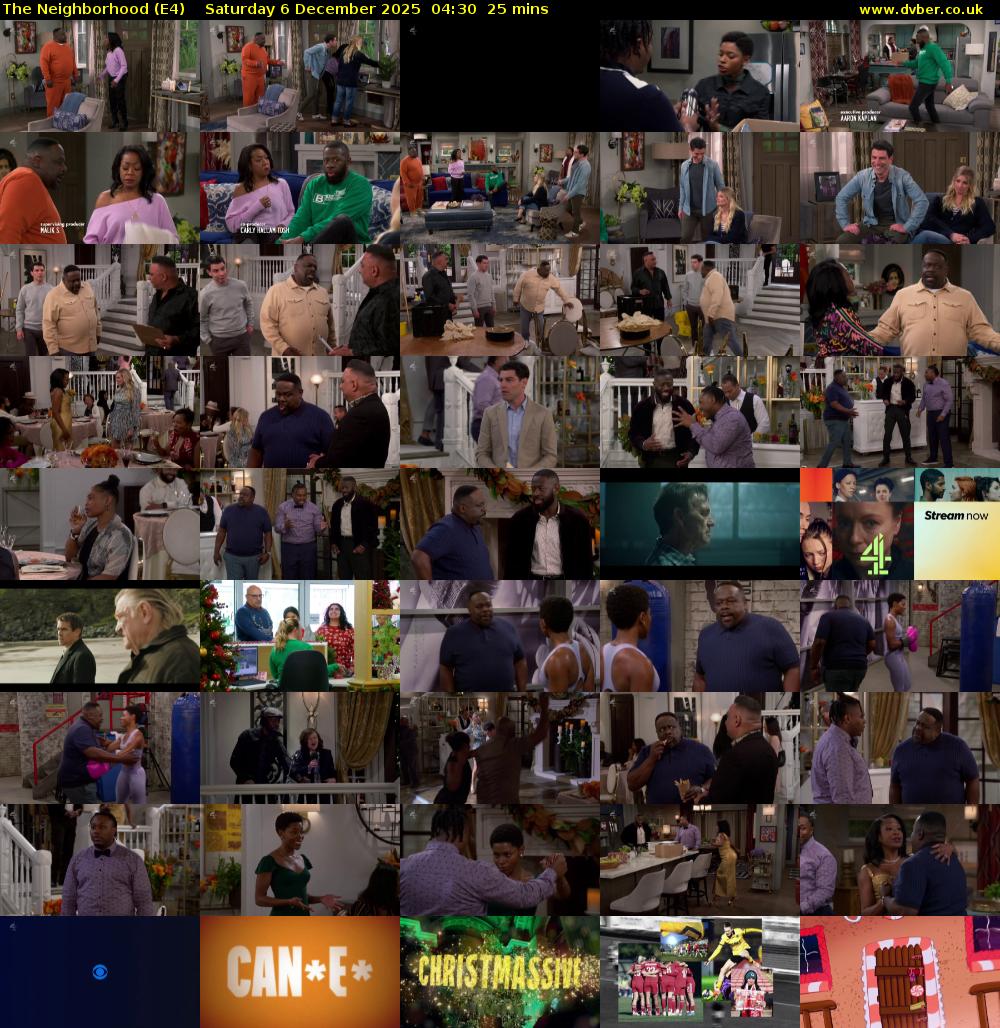 The Neighborhood (E4) Saturday 6 December 2025 04:30 - 04:55