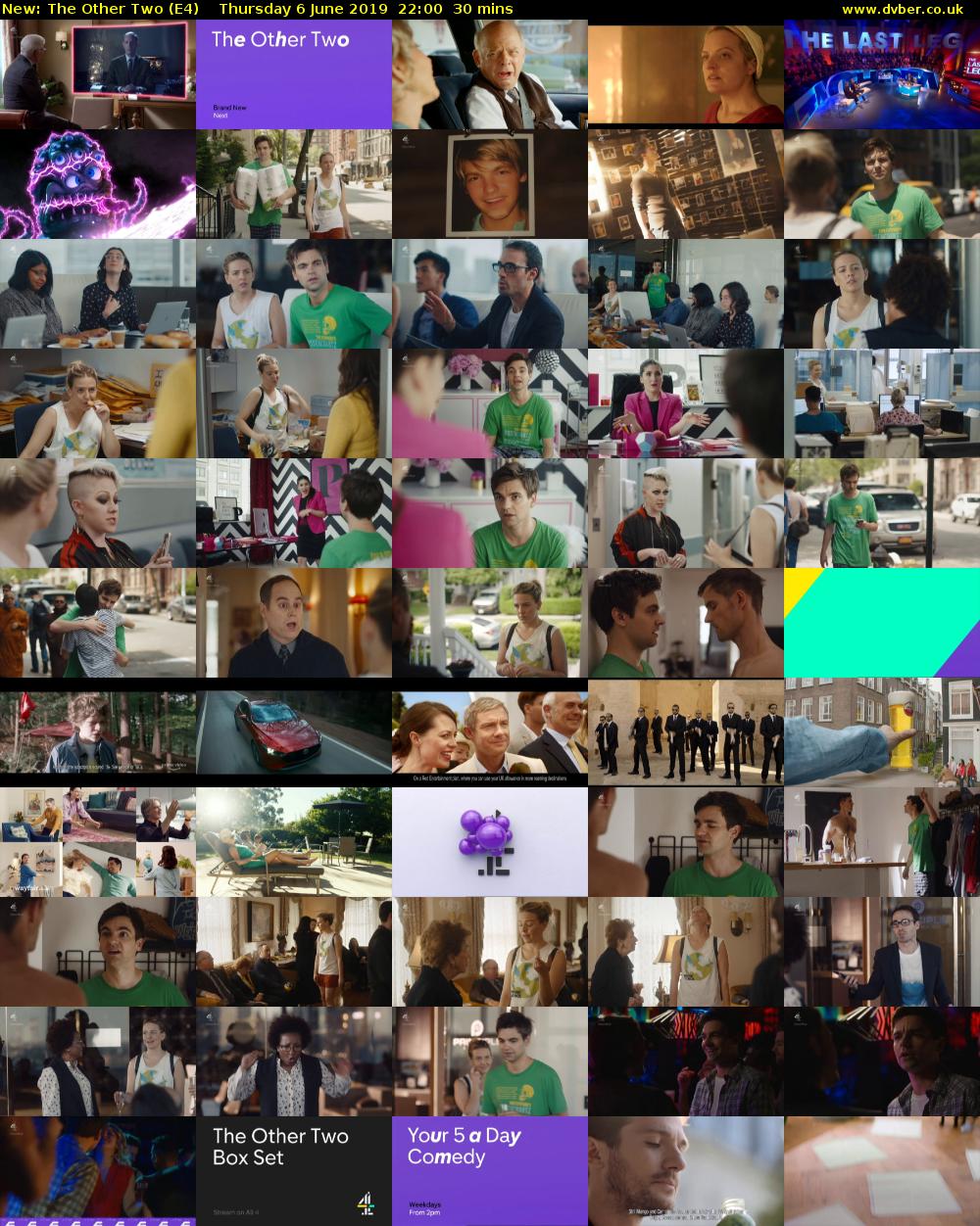 The Other Two (E4) Thursday 6 June 2019 22:00 - 22:30