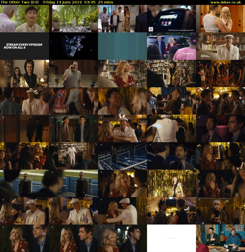 The Other Two (E4) Friday 14 June 2019 03:45 - 04:10