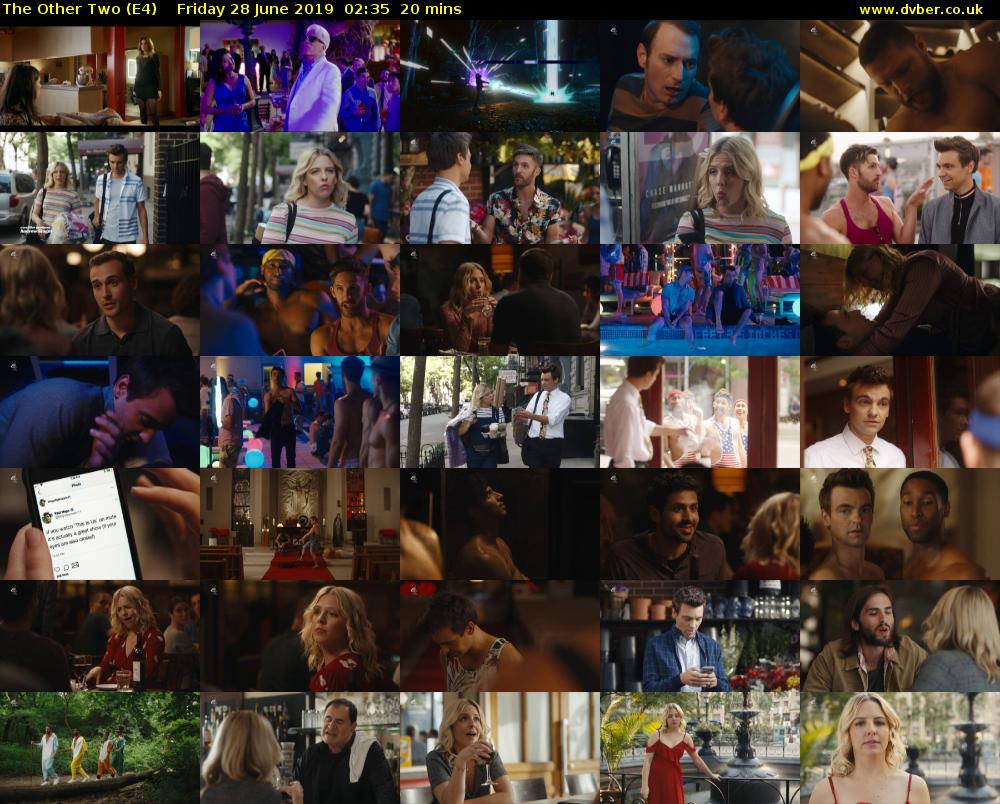 The Other Two (E4) Friday 28 June 2019 02:35 - 02:55