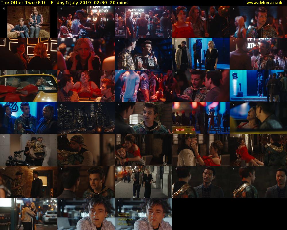 The Other Two (E4) Friday 5 July 2019 02:30 - 02:50
