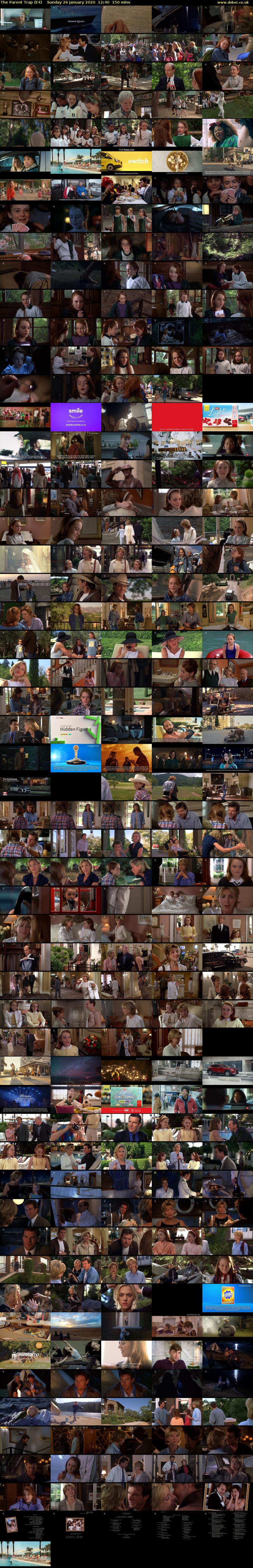 The Parent Trap (E4) Sunday 26 January 2020 12:40 - 15:10