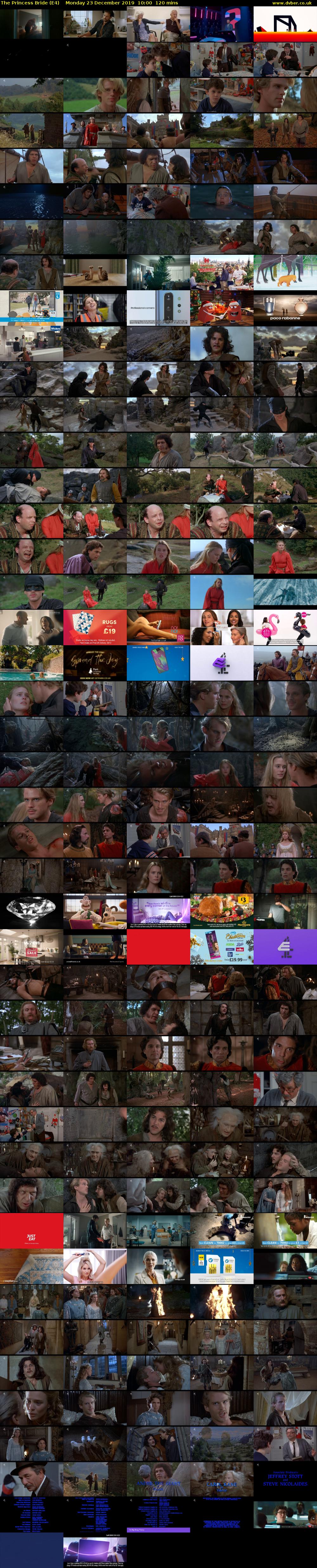 The Princess Bride (E4) Monday 23 December 2019 10:00 - 12:00
