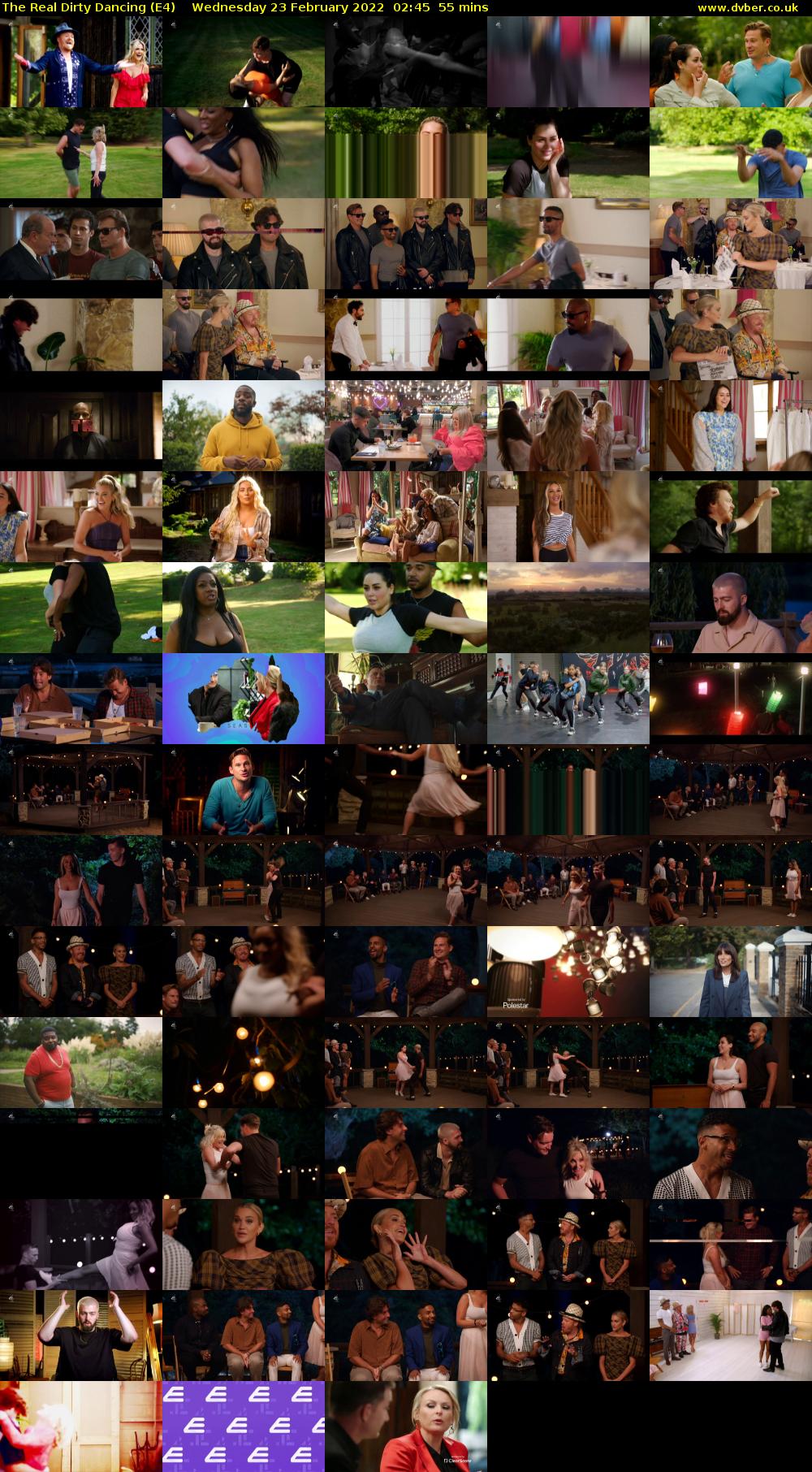 The Real Dirty Dancing (E4) Wednesday 23 February 2022 02:45 - 03:40