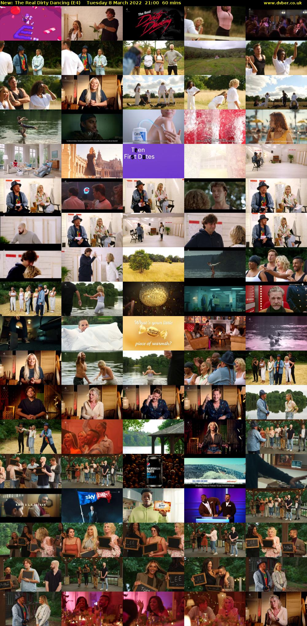 The Real Dirty Dancing (E4) Tuesday 8 March 2022 21:00 - 22:00