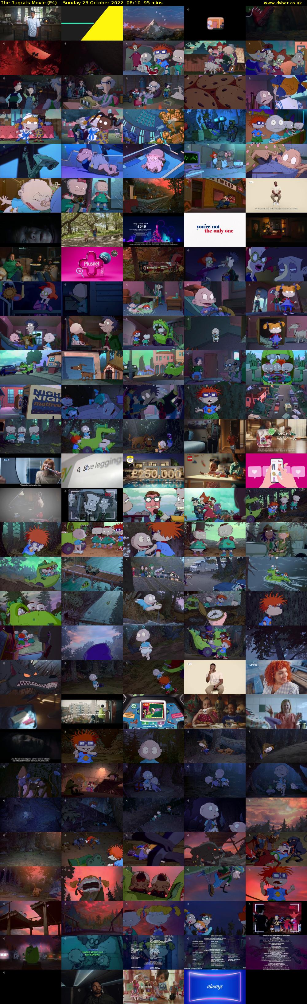 The Rugrats Movie (E4) Sunday 23 October 2022 08:10 - 09:45