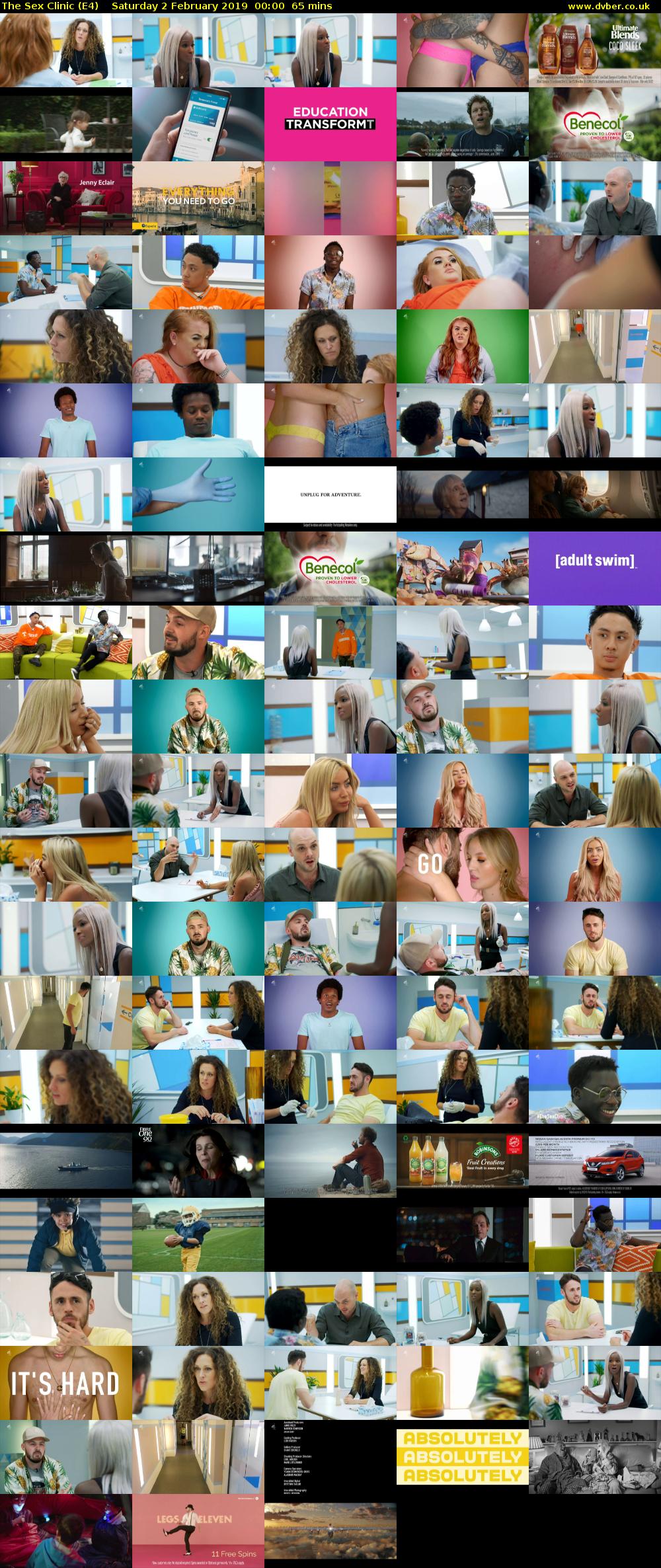 The Sex Clinic (E4) Saturday 2 February 2019 00:00 - 01:05