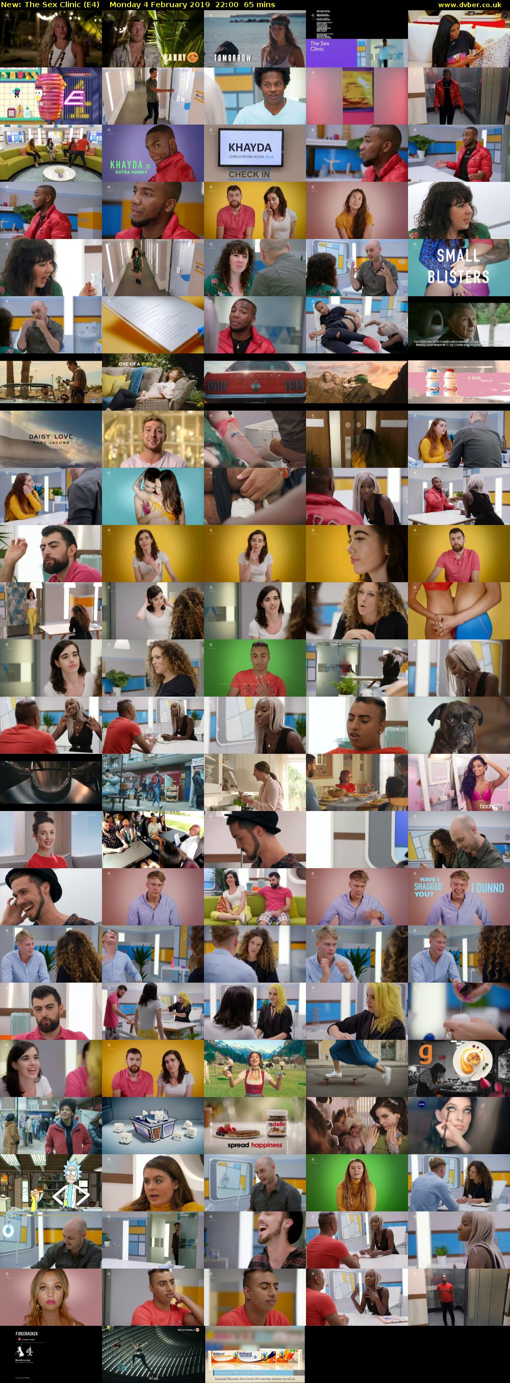 The Sex Clinic (E4) Monday 4 February 2019 22:00 - 23:05