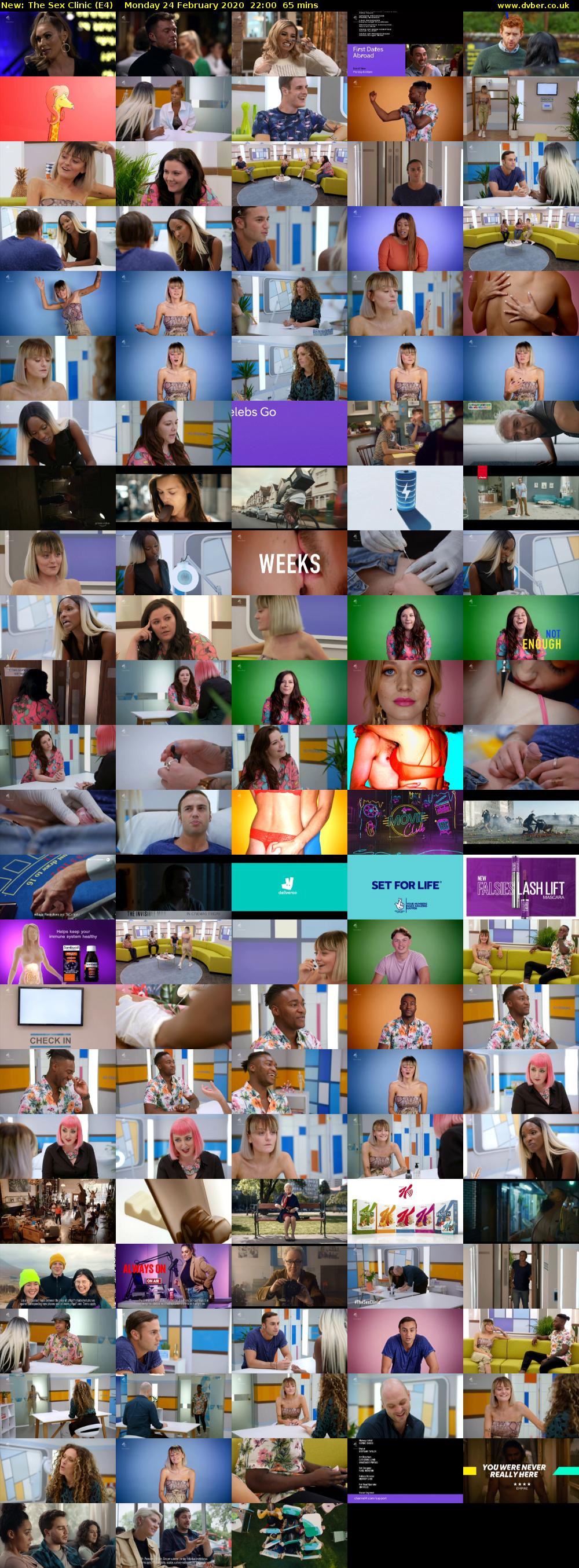 The Sex Clinic (E4) Monday 24 February 2020 22:00 - 23:05