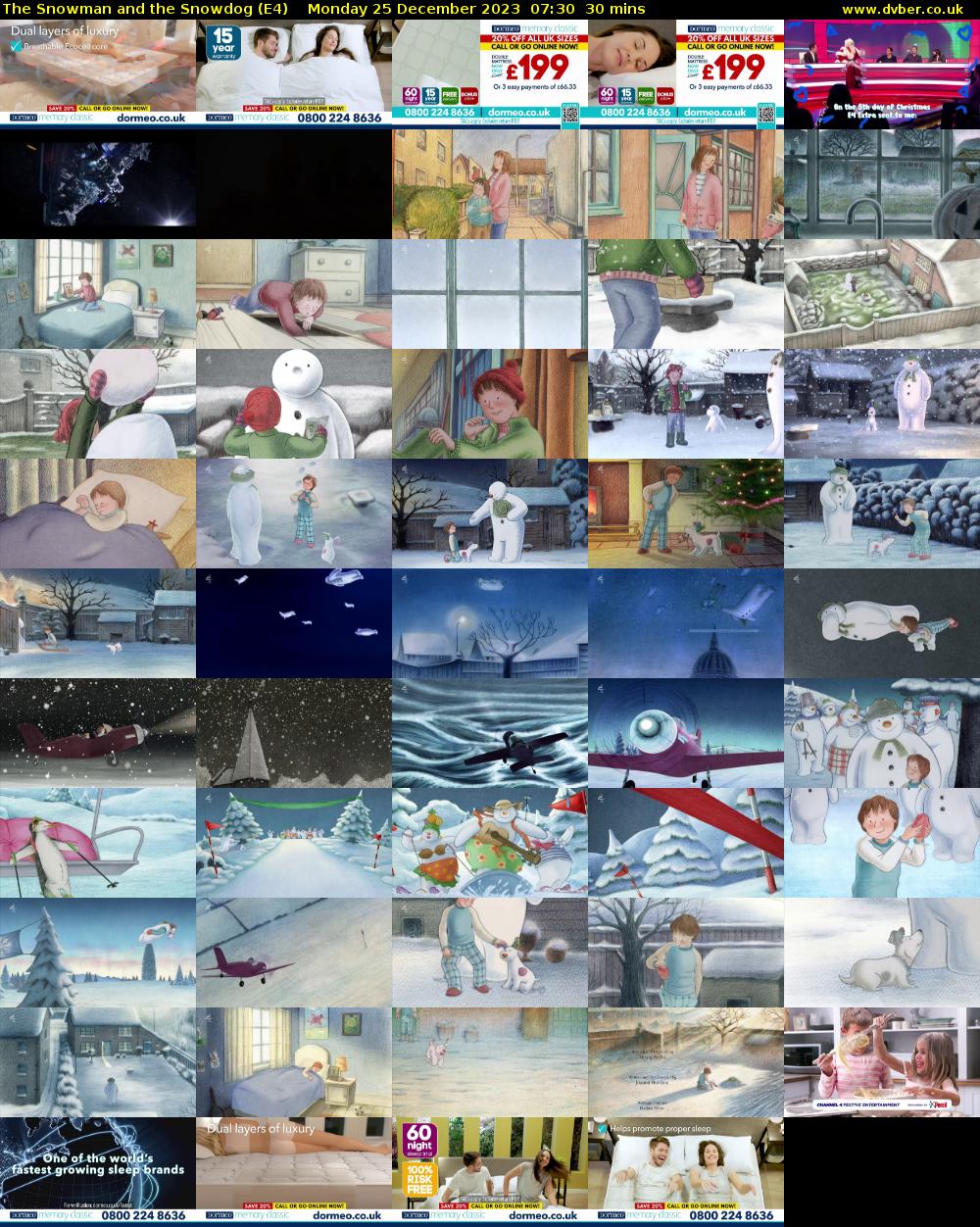 The Snowman and the Snowdog (E4) Monday 25 December 2023 07:30 - 08:00