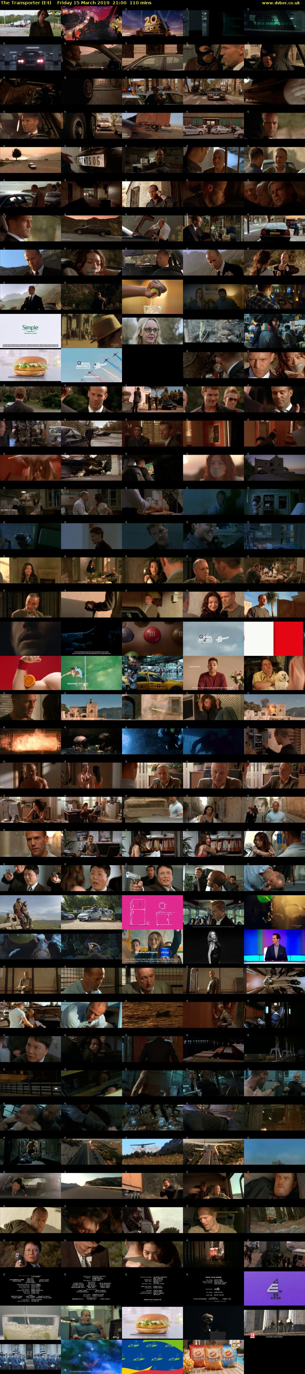 The Transporter (E4) Friday 15 March 2019 21:00 - 22:50