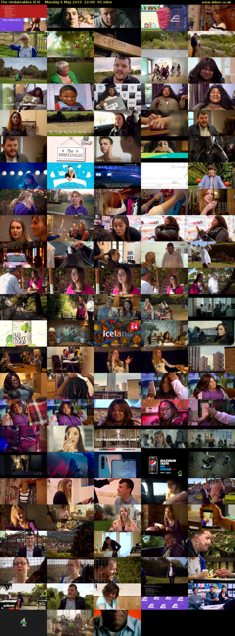 The Undateables (E4) Monday 6 May 2019 22:00 - 23:05