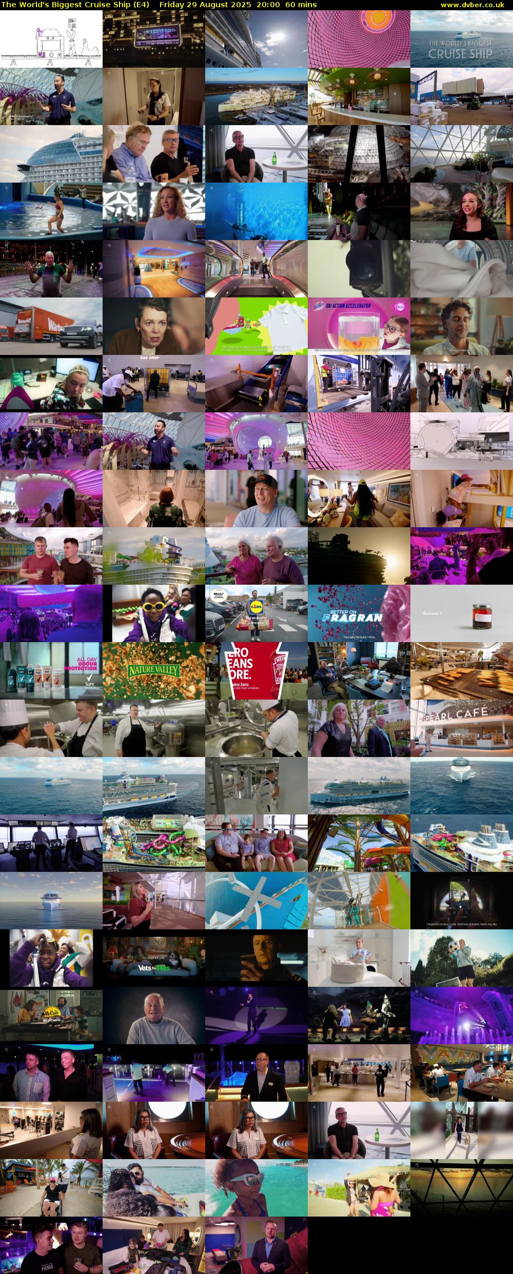 The World's Biggest Cruise Ship (E4) Friday 29 August 2025 20:00 - 21:00