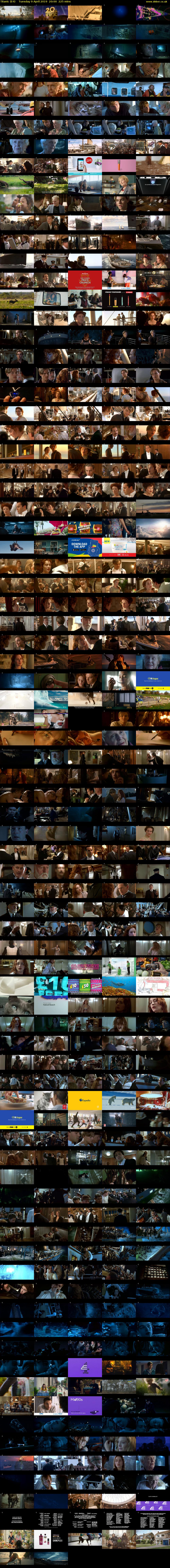 Titanic (E4) Tuesday 9 April 2019 20:00 - 23:45