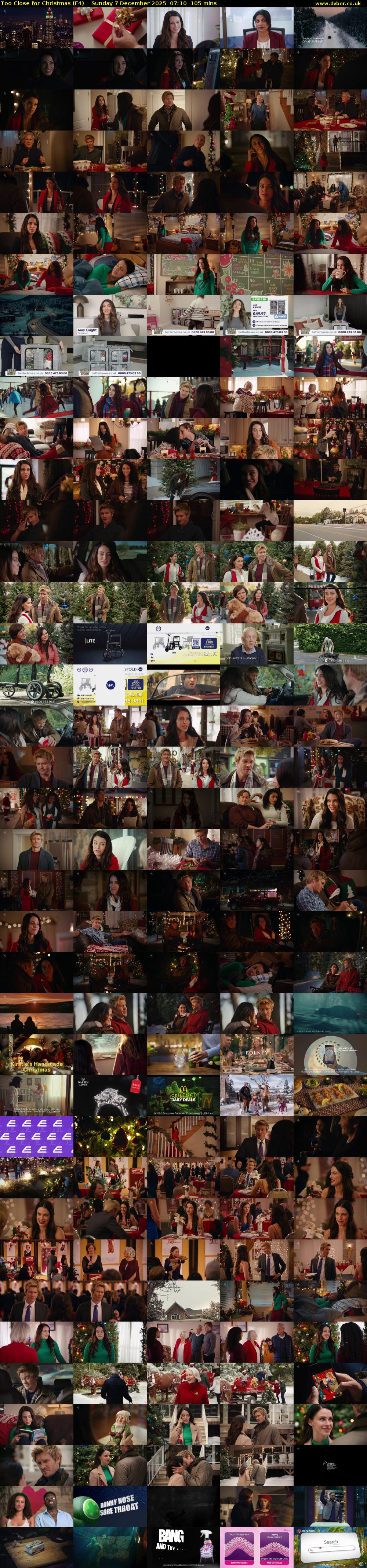 Too Close for Christmas (E4) Sunday 7 December 2025 07:10 - 08:55